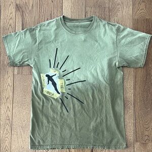 Olive Graphic Men's Tee